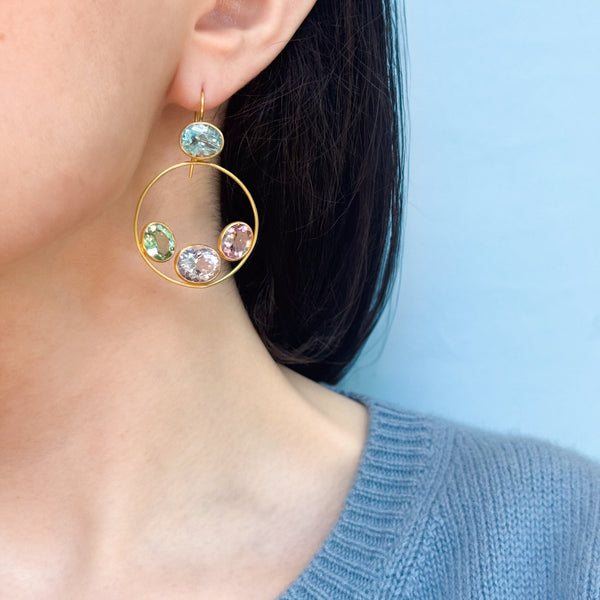 Multi-colored Gloria Earrings