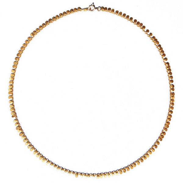 Multitude of Dangling Sequins Necklace
