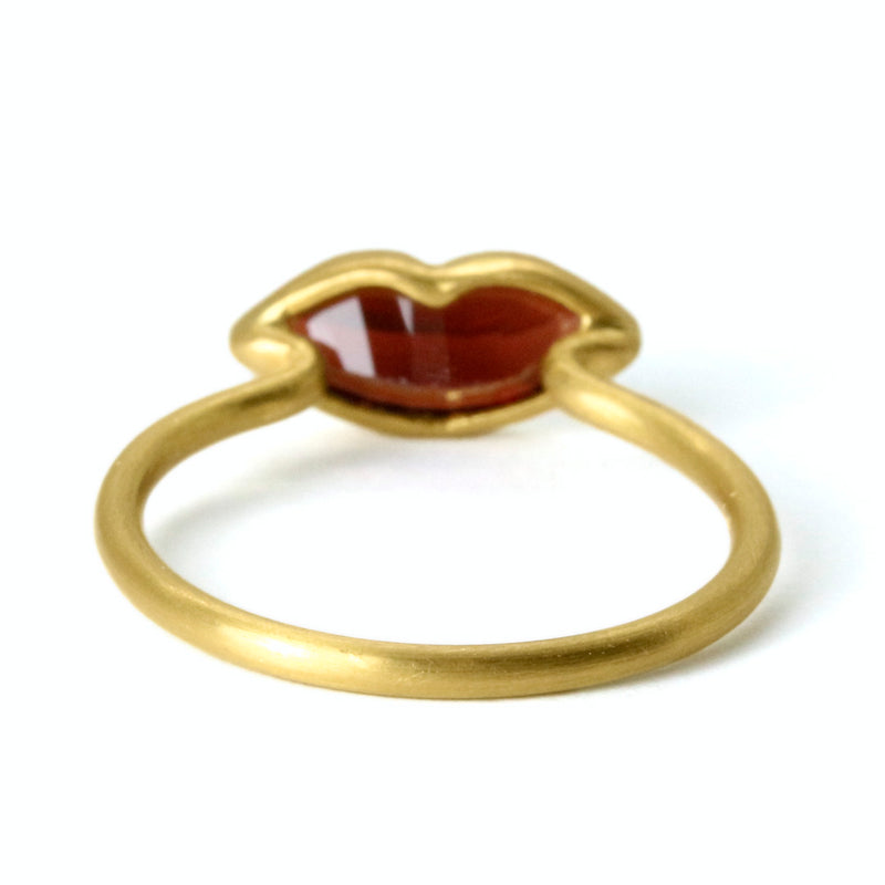 Small Garnet Rouge Baiser Ring