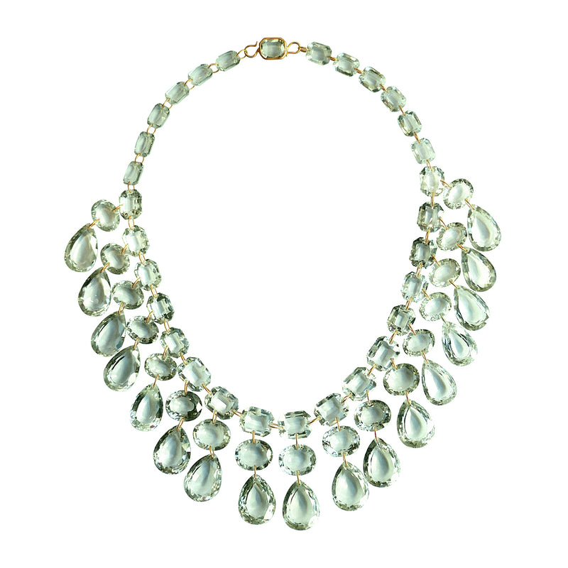Green Quartz Queen Necklace