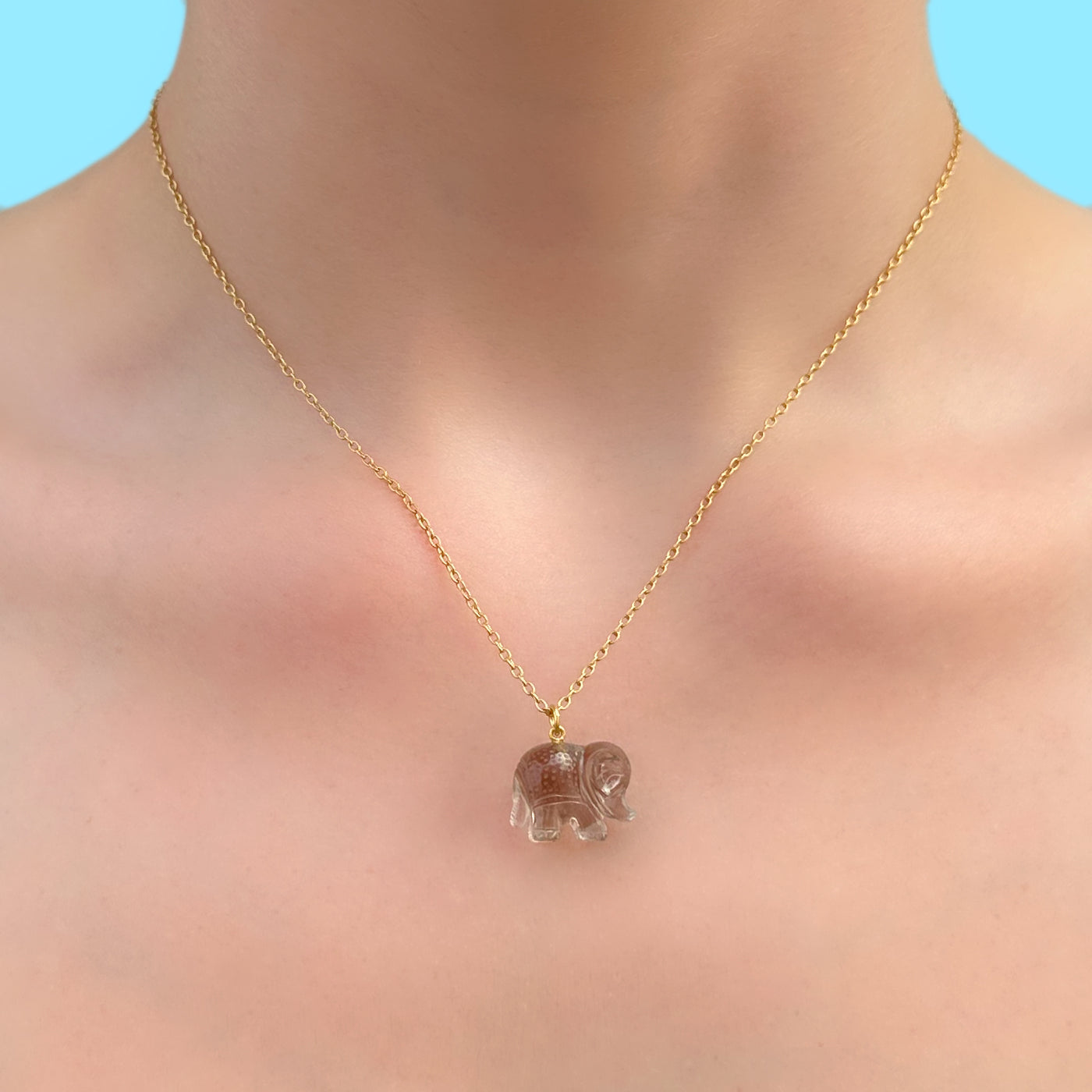 エリザベスデス様　MARIE-HELENE DE TAILLAC ペンダント Smokey Quartz Elephant Pendant – Marie-Helene de Taillac - US