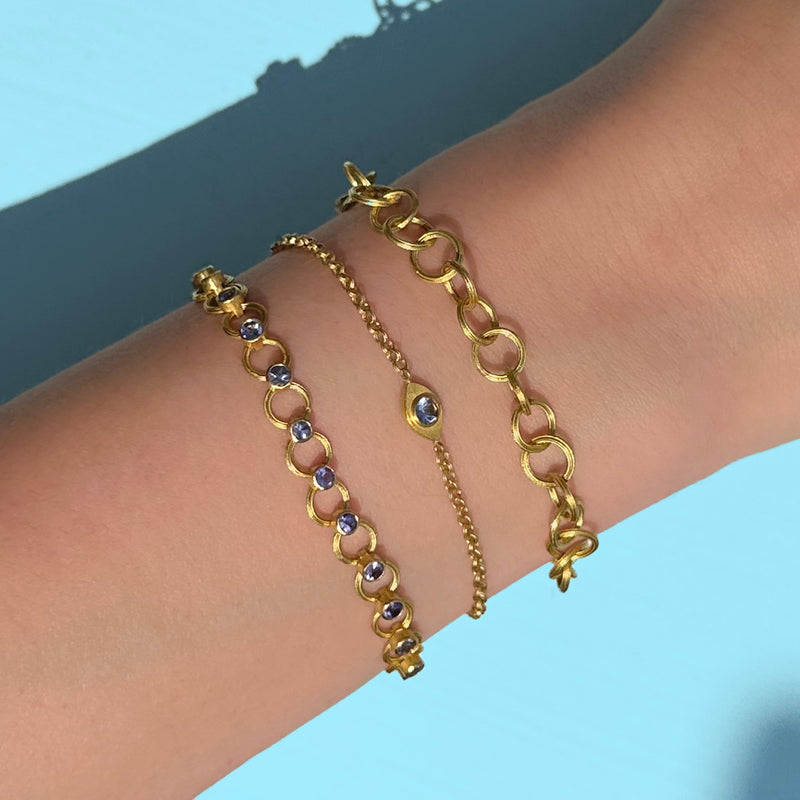 Handmade Gold Royal Chain Bracelet