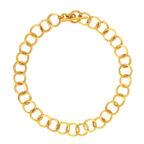 Handmade Gold Royal Chain Bracelet