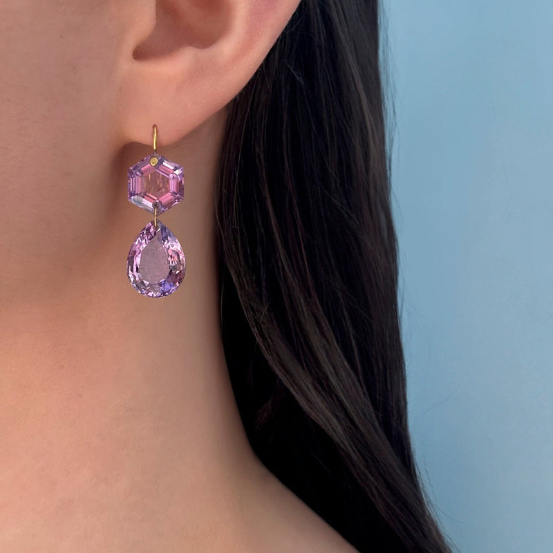 Amethyst Bianca Earrings