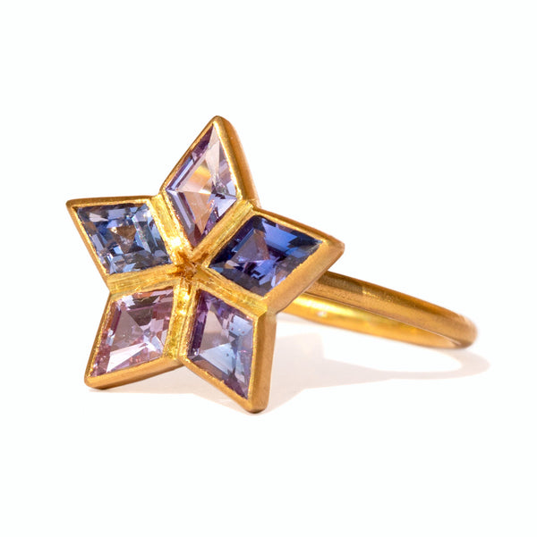 Sapphire Etoile Ring