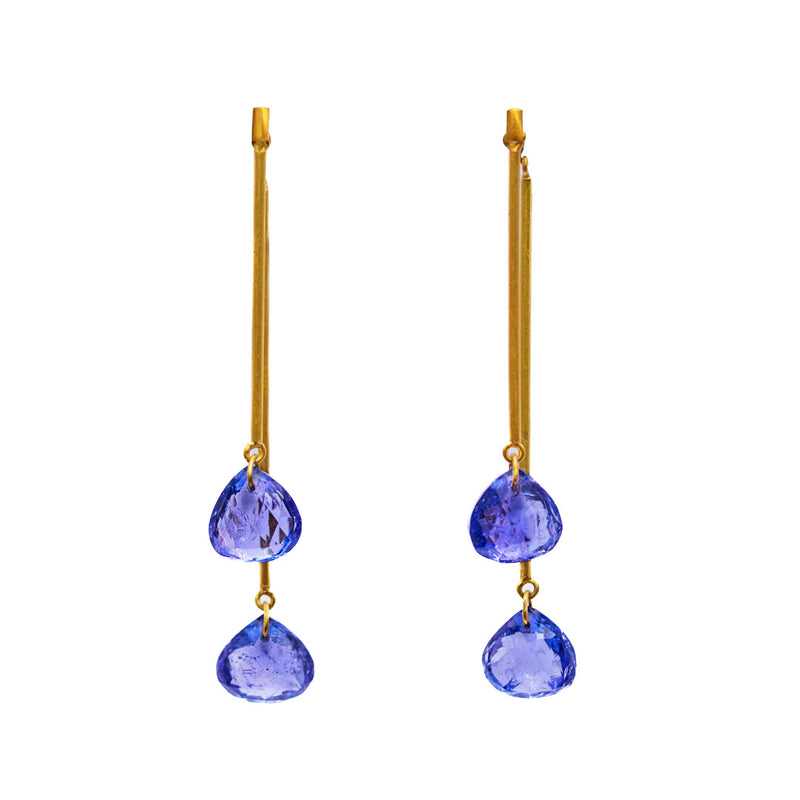 Tanzanite Balancier Earrings