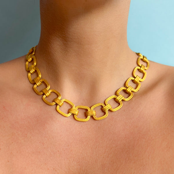 Serafa Square Necklace