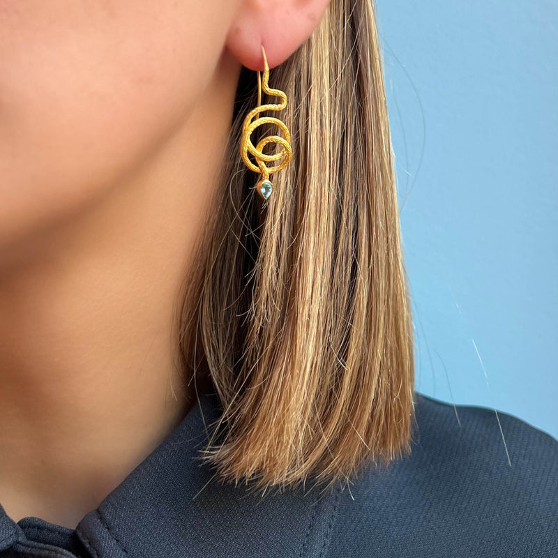 Serafa Snake Earrings