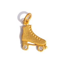 Precious Disco Roller Skate Charm