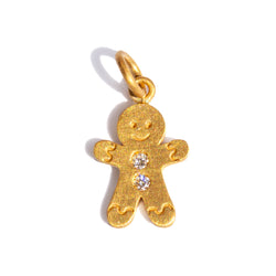 Precious Gingerbread Man Charm