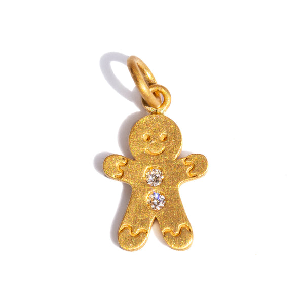 Precious Gingerbread Man Charm