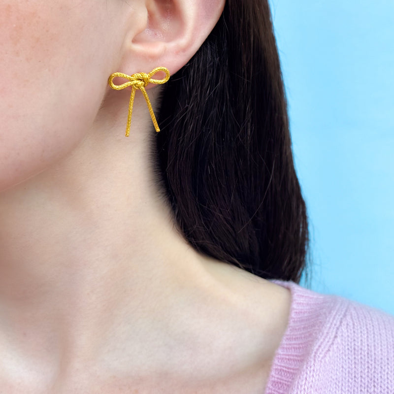 Serafa Bow Studs