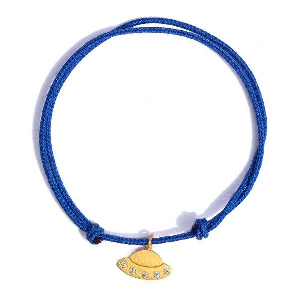 Diamond UFO Charm