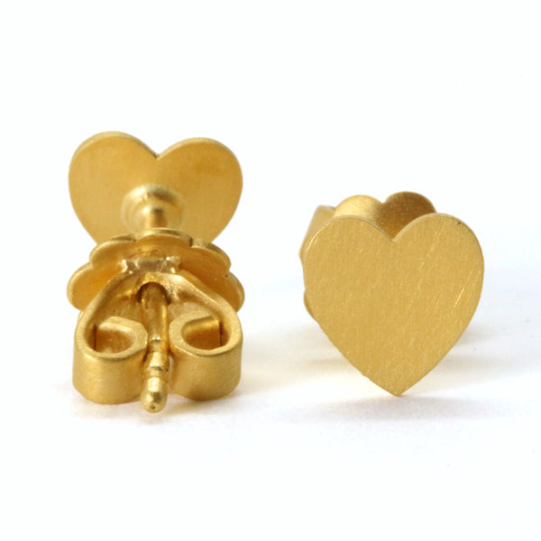 Heart Sequin Studs