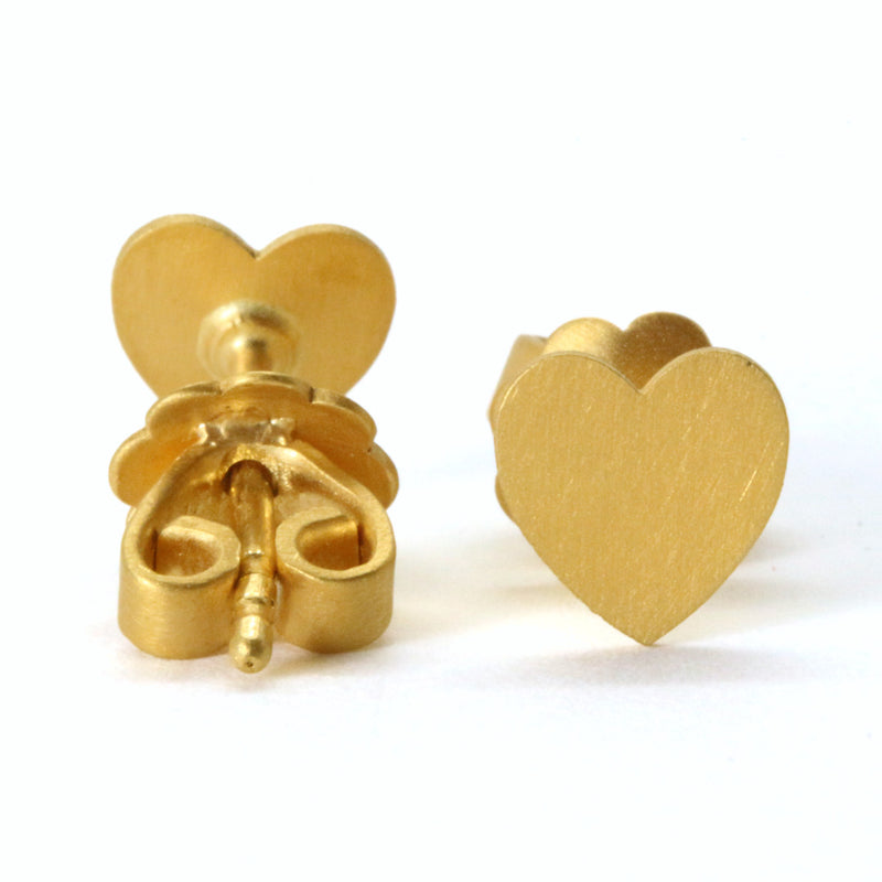 Heart Sequin Studs