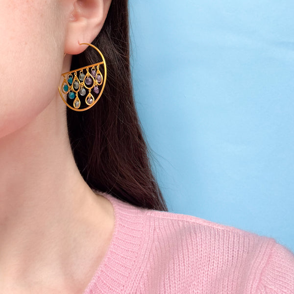 Blue Lagoon Thousand and One Nights Earrings