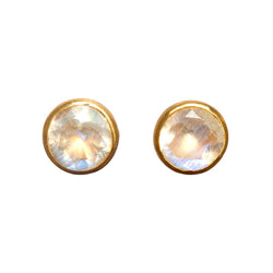 Rainbow Moonstone Bindi Studs