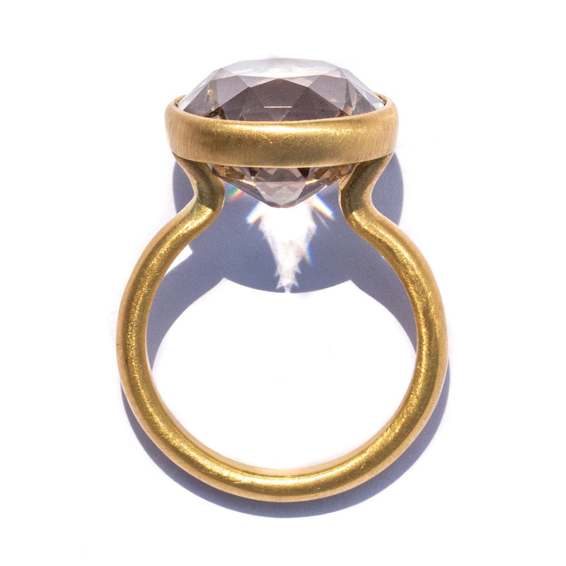 Smokey Quartz Princess Ring