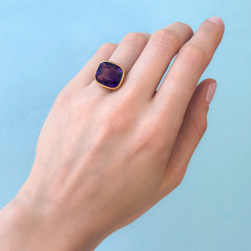 Amethyst Princess Ring