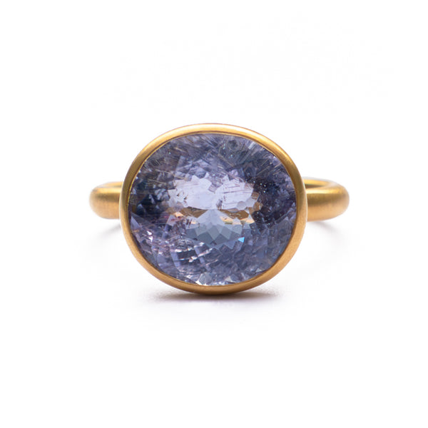 Purple Paraiba Princess Ring