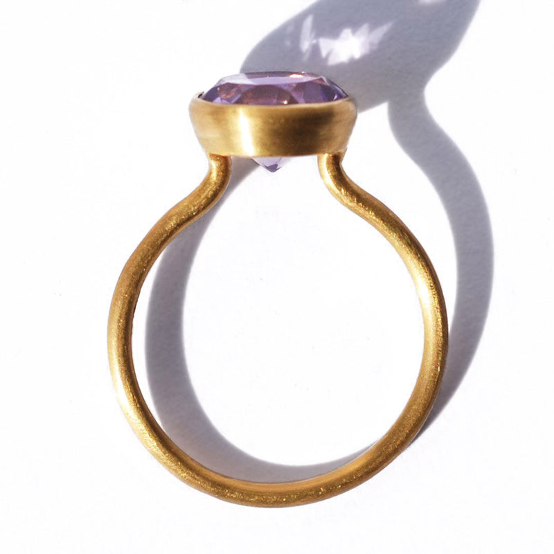 Amethyst Miniature Princess Ring