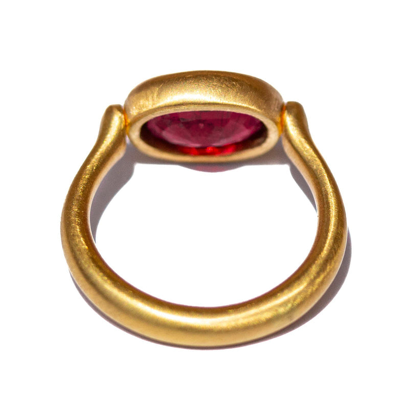 Garnet Swivel Ring