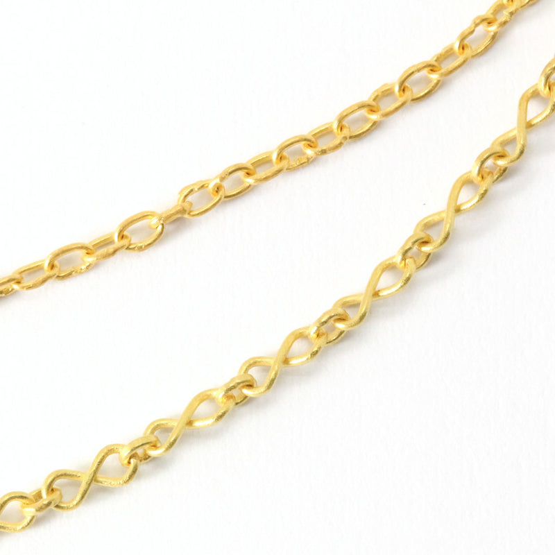 Handmade Yellow Gold Chain