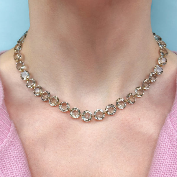Smokey Quartz Lady Like Necklace
