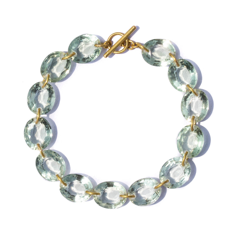 Green Quartz Lady Like Bracelet