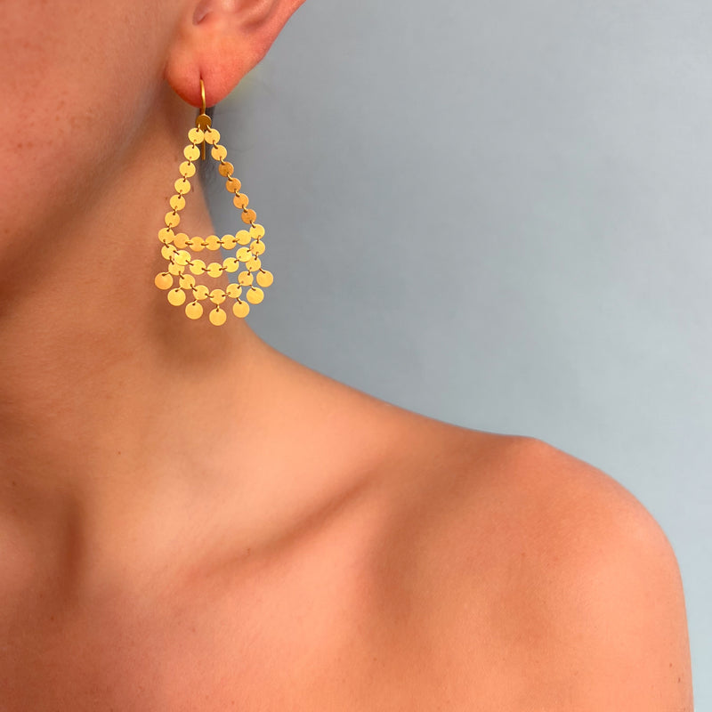 XL Dancing Sequins Earrings