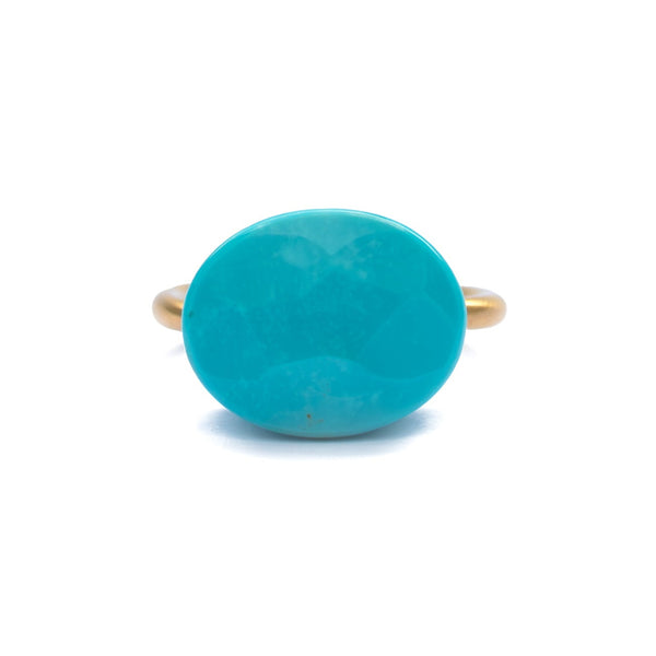 Turquoise Cabochon Ring