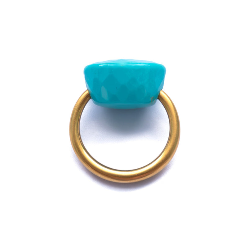 Turquoise Cabochon Ring