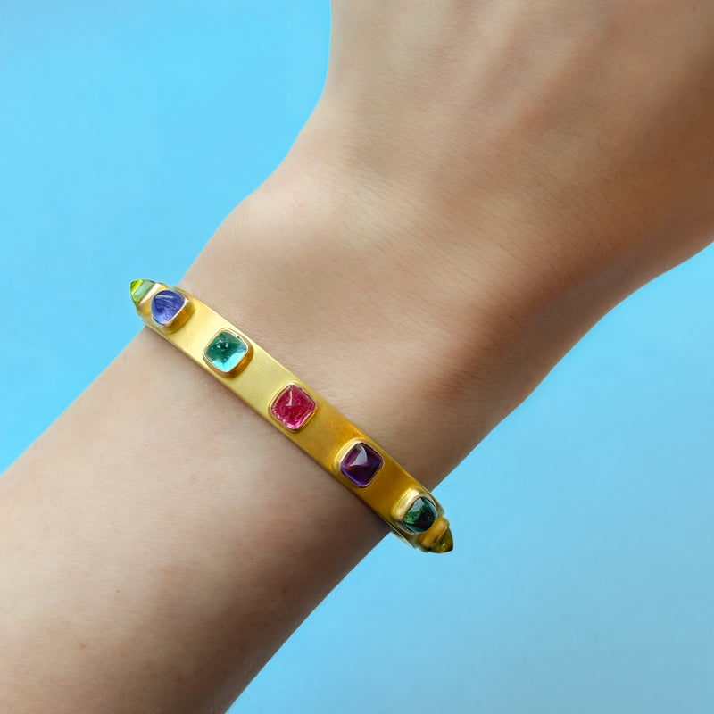 Multi-Colored Punky Cuff