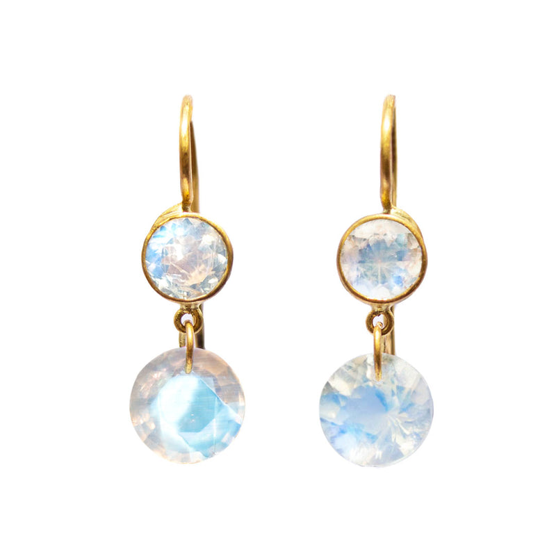 Rainbow Moonstone Extra Small Incandescent Hooks