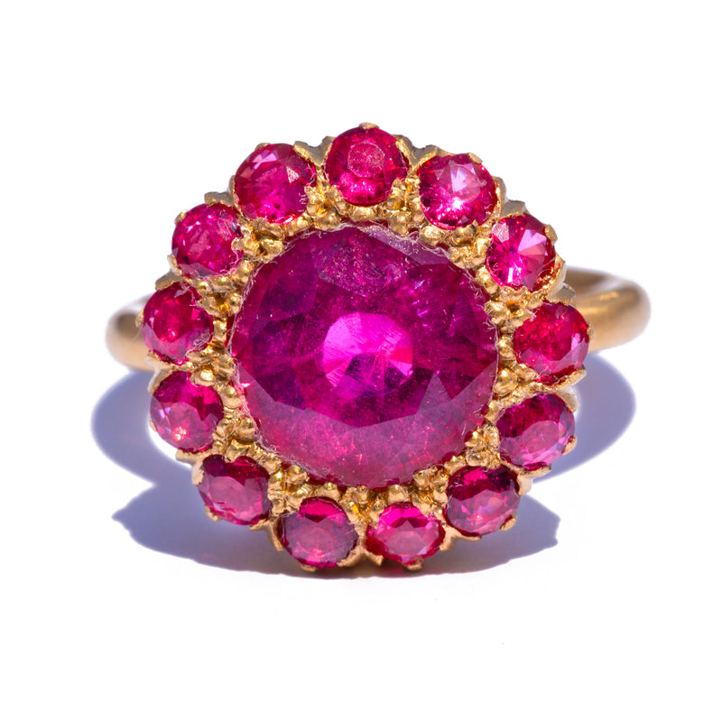 Pink Tourmaline & Pink Spinel Princess D. Ring