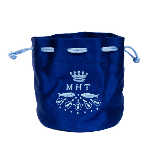 "Royal Blue" Grapefruit Travel Pouch