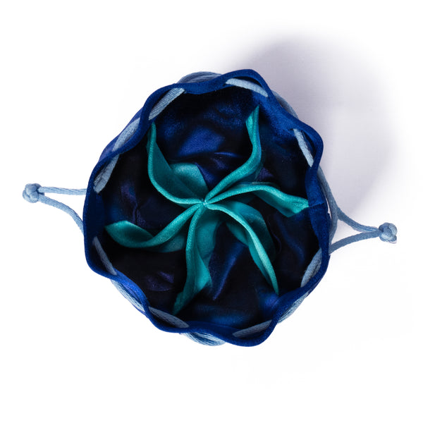 "Royal Blue" Grapefruit Travel Pouch