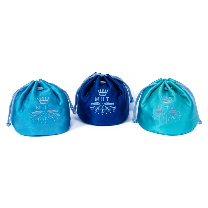 "Royal Blue" Grapefruit Travel Pouch