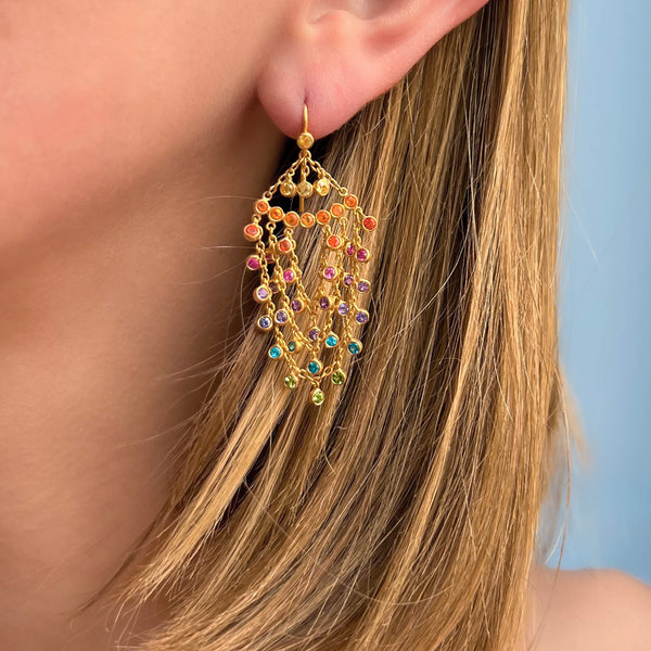 Rainbow Bollywood Dreams Earrings