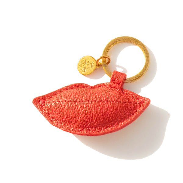 Coral Lips Keychain