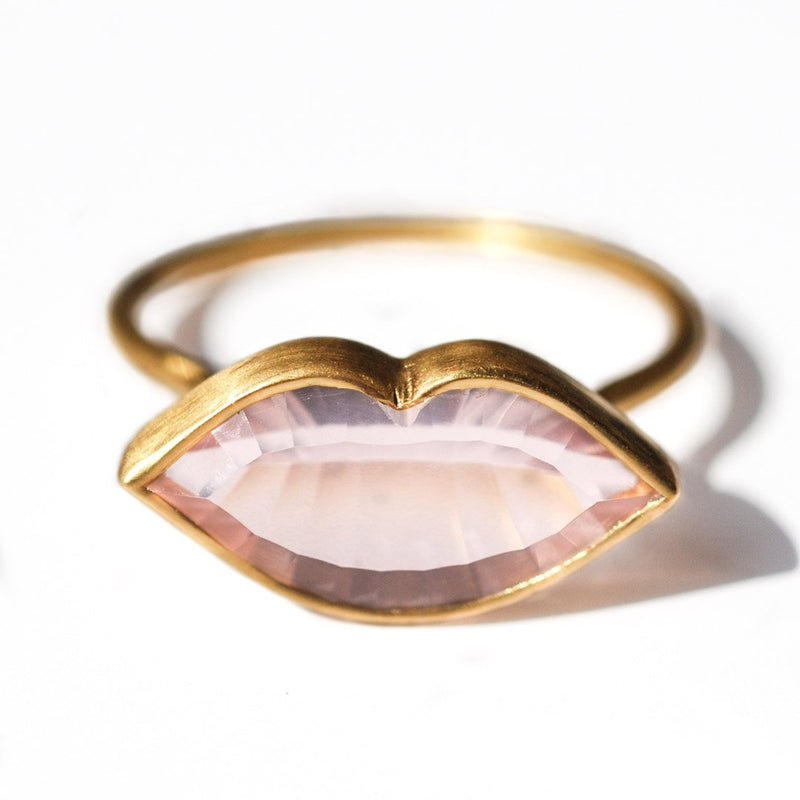 Rose Quartz Tender Kiss Ring