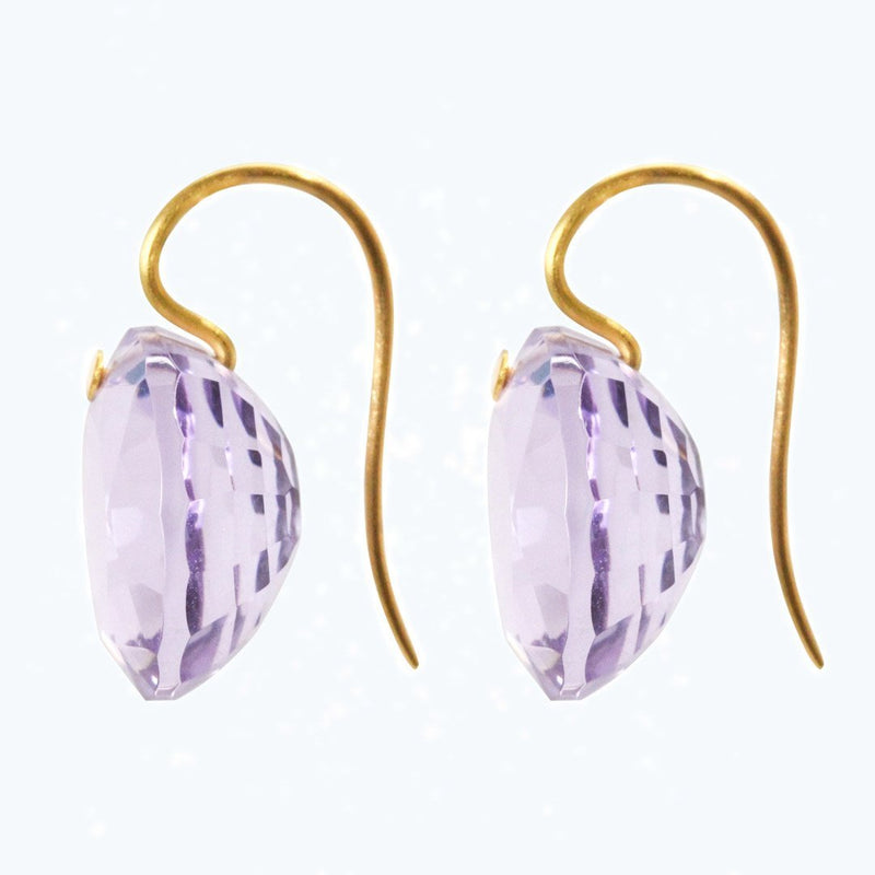 Amethyst Brilliant Earrings