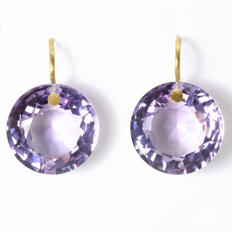 Amethyst Brilliant Earrings