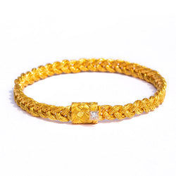 bracelet-woven-braided-22K-yellow-gold-fine-jewelry-for-women-diamond-marie-helene-de-taillac