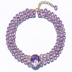 Amethyst Diana Necklace