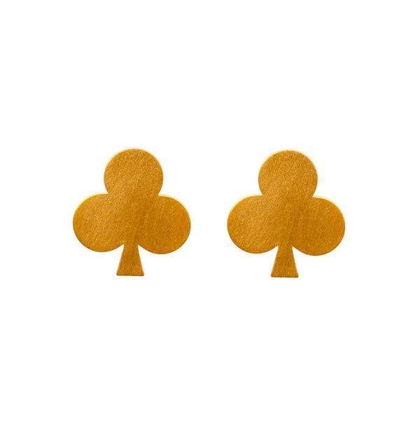 Earrings-studs-club-22k-yellow-gold-Marie-helene-de-Taillac