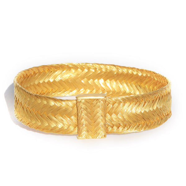 Braided gold Bracelet