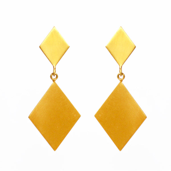 earrings-losange-diamond-shape-22k-yellow-gold-womens-jewlery-marie-helene-de-taillac