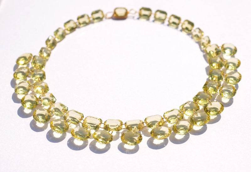 Lemon Quartz La Favorite Necklace