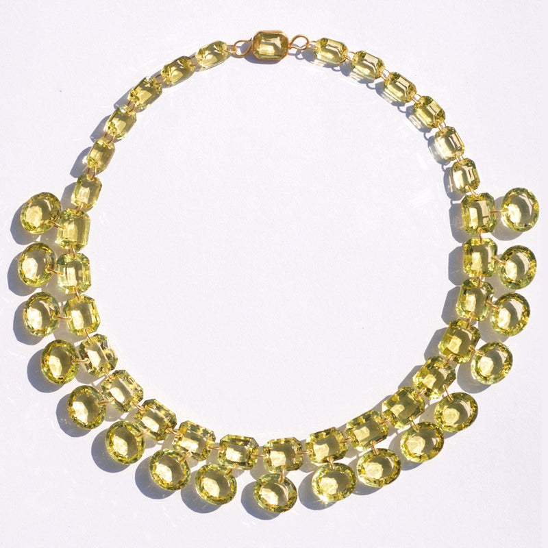 Lemon Quartz La Favorite Necklace